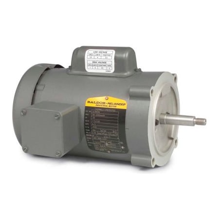 Baldor-Reliance Baldor-Reliance Motor JL3503A, .5HP, 3450RPM, 1PH, 60HZ, 56J, 3420L, TEFC, F1 JL3503A